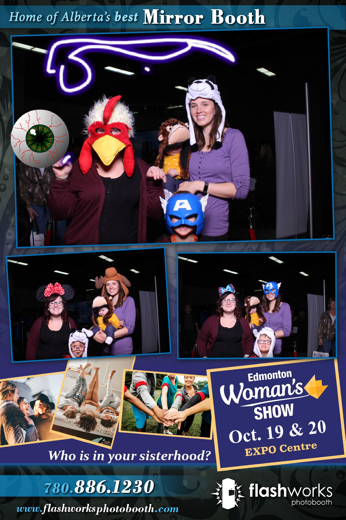 Fall Edmonton Woman's Show | View more photos from the event at gallery.flashworksphotobooth.com/u/FlashworksPhotoboothInc/Fall-Edmonton-Womans-Show-0